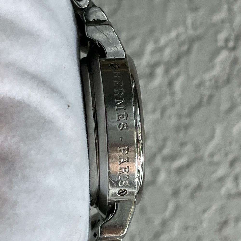 HERMÈS CLIPPER CHRONOGRAPH ladies watch CL1.310 - Picture 5 of 17